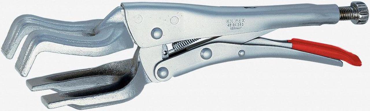 Alt view image 2 of 4 - KNIPEX 42 24 280 Locking Pliers,11-1/64in.L,4-39/64in Jaw