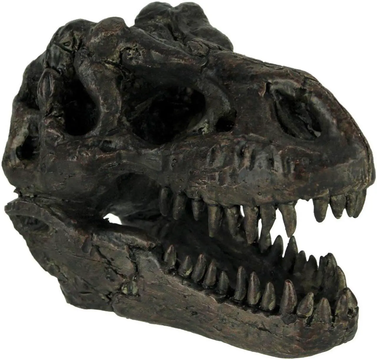 Main image of Tyrannosaurus Rex Dinosaur Skull Fossil Statue Small