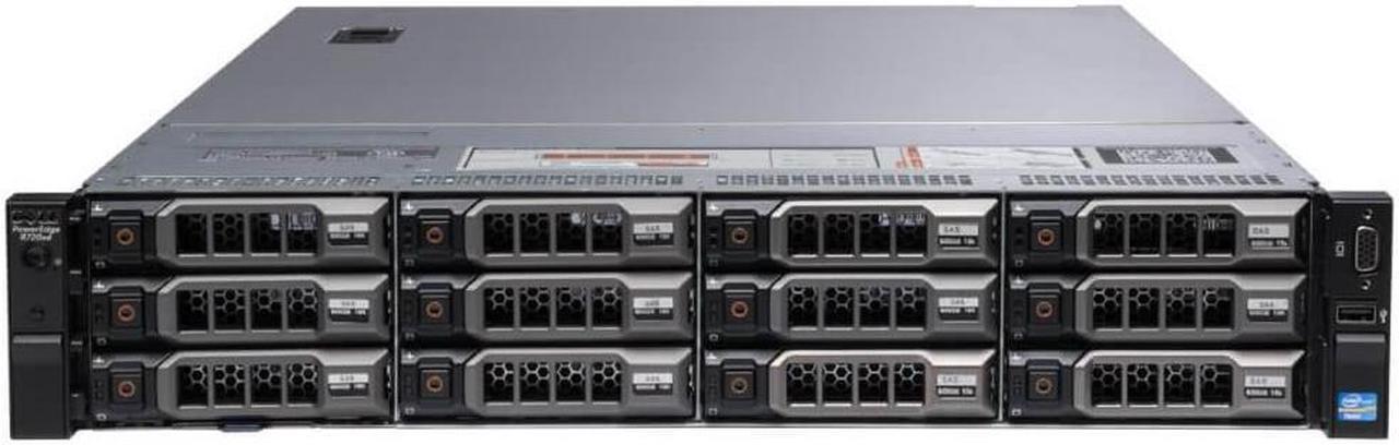 Dell PowerEdge R720XD 12 x 3.5" Hot Plug 2x E5-2690 Eight Core 2.9Ghz 128GB 3x 4TB SAS H710