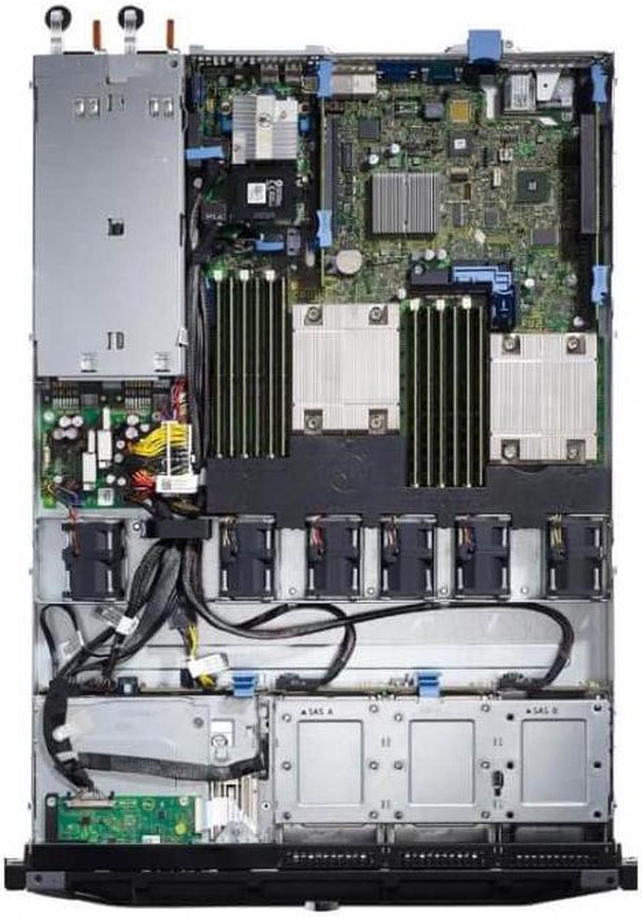 Alt view image 2 of 3 - Dell PowerEdge R420 4 x 3.5" Hot Plug 2x E5-2407 Quad Core 2.2Ghz 8GB 4x 600GB H310 2x 350W