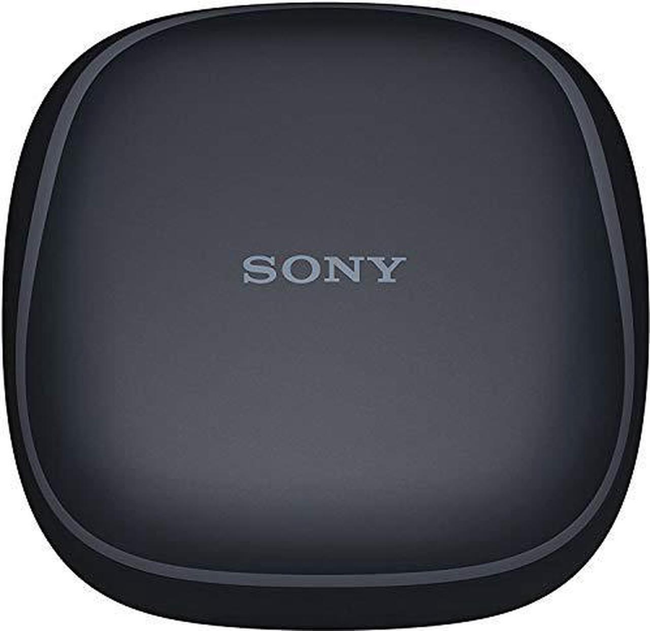 Alt view image 5 of 7 - Sony True Wireless Bluetooth in Ear Headphones: Noise Cancelling Sports Workout Ear Buds - Cordless, Sweatproof Earphones, Built-in Microphone, Extra BASS WF-SP700N/B (International Version) Black