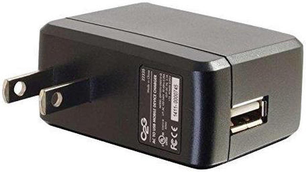 Main image of C2G/Cables to Go 22335 AC to USB Mobile Device Charger, 5V 2A Output