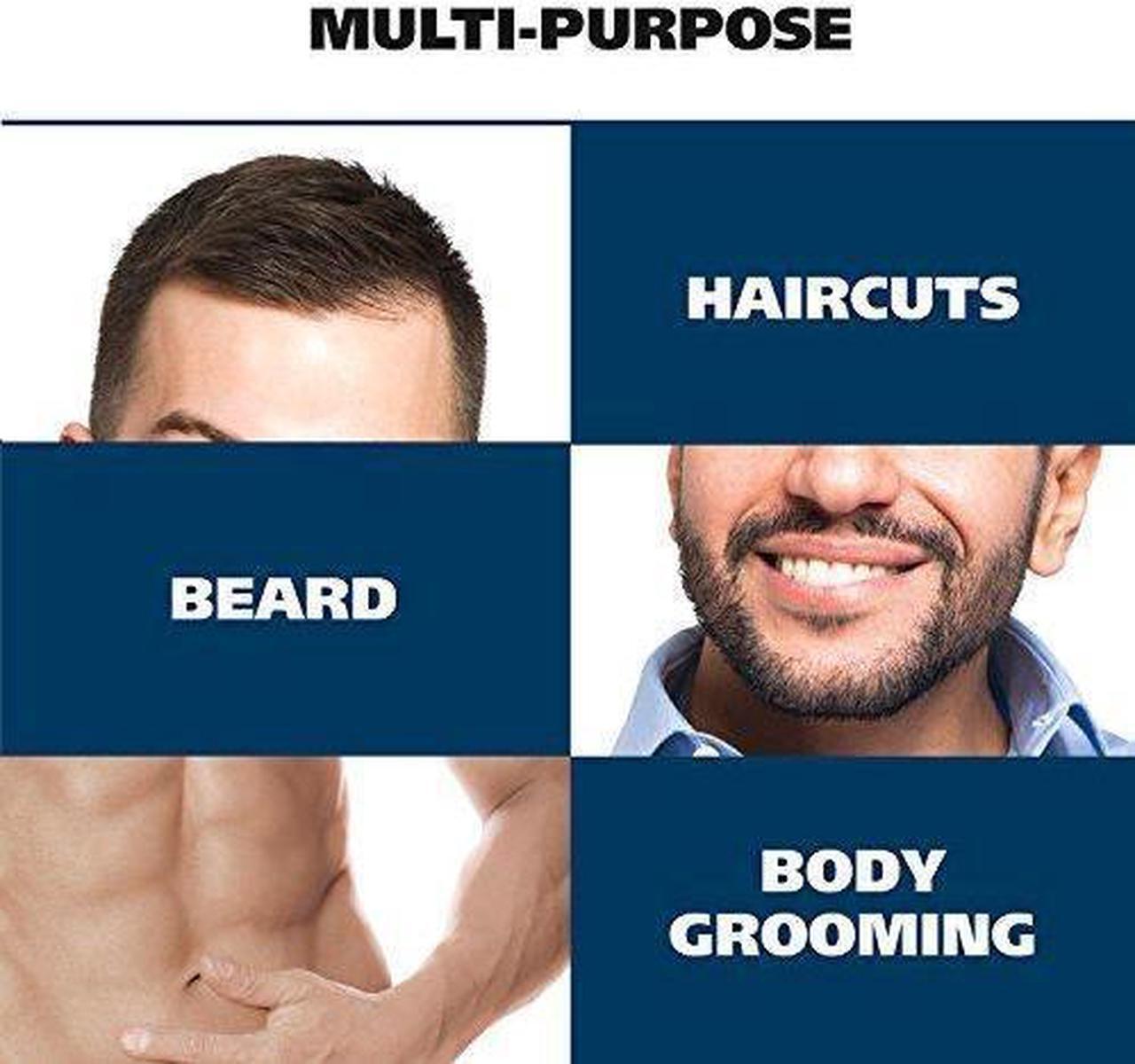 Alt view image 2 of 7 - Wahl Clipper Multi-Purpose Haircut/Facial/Body Grooming Kit 79607 Compact Trimming and Personal Grooming Kit for Men