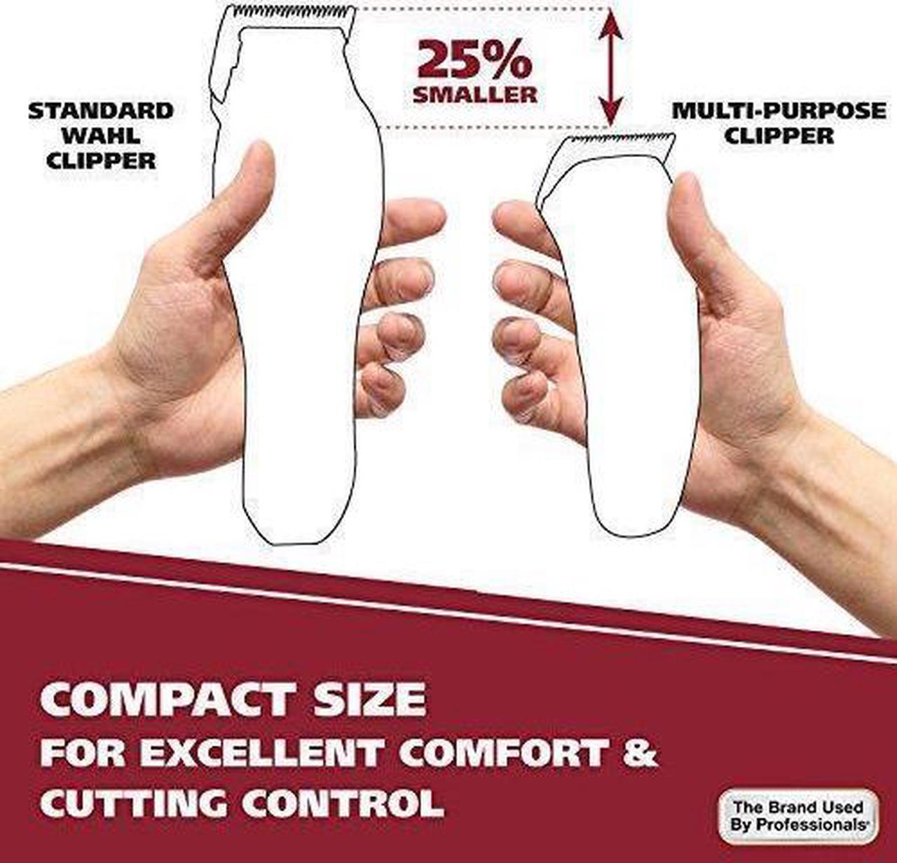Alt view image 3 of 7 - Wahl Clipper Multi-Purpose Haircut/Facial/Body Grooming Kit 79607 Compact Trimming and Personal Grooming Kit for Men