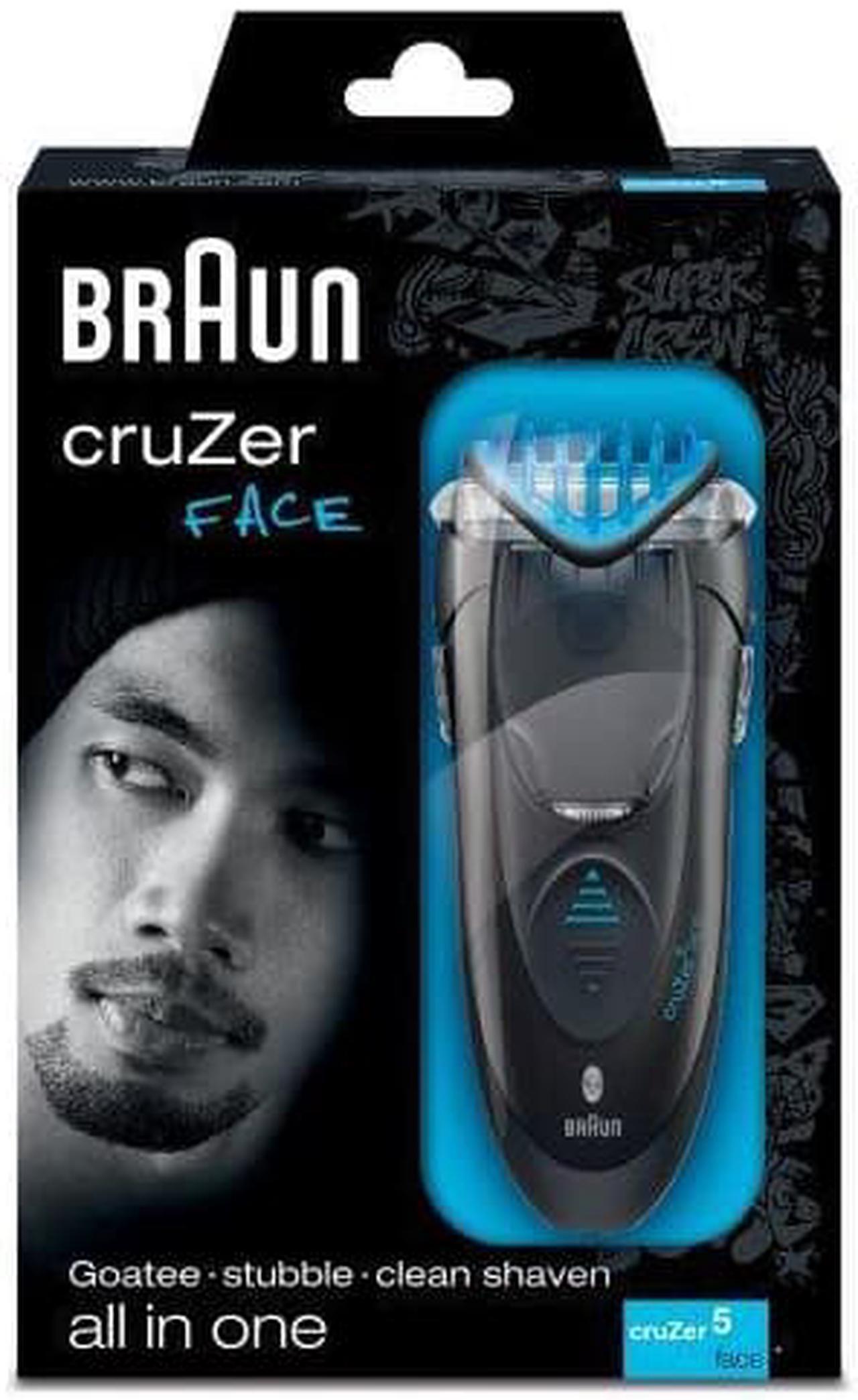 Alt view image 2 of 3 - Braun Cruzer 5 Electric Shaver / Styler / Trimmer, 3-in-1 Ultimate Hair Clipper, Wet & Dry, Fully Washable