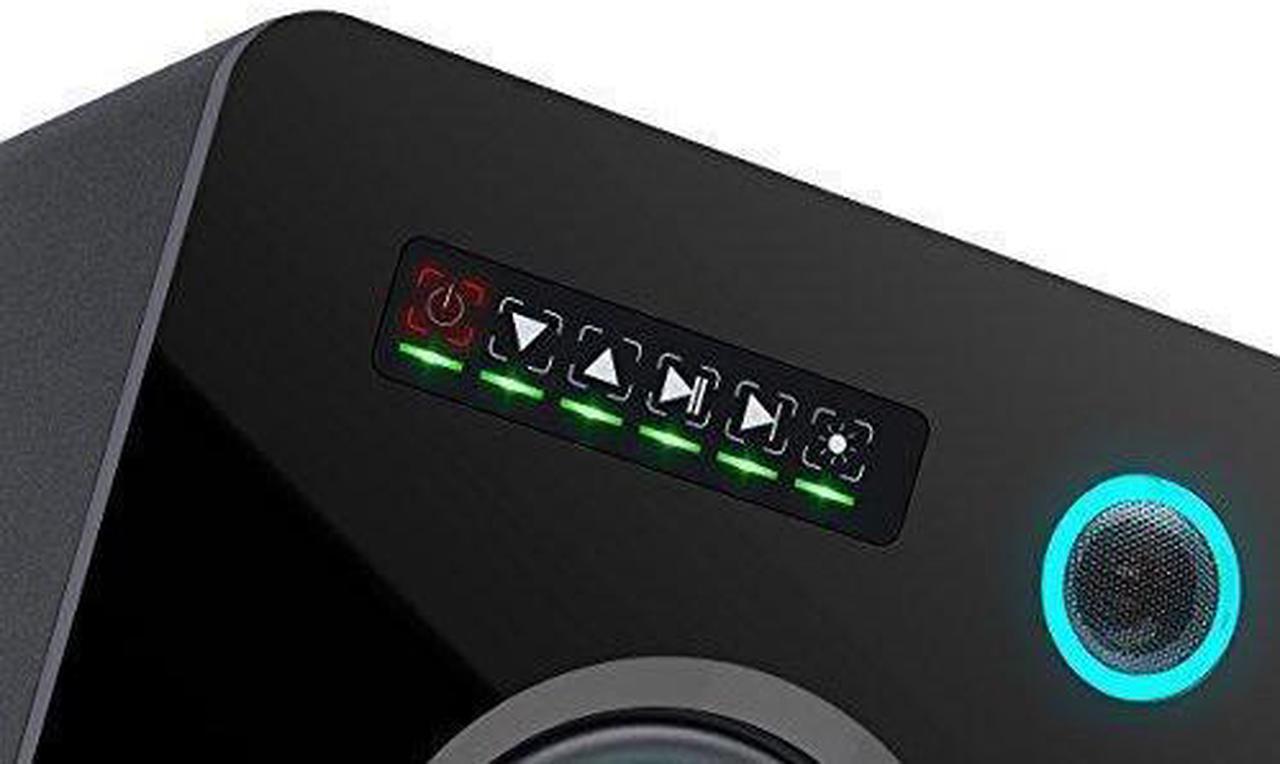 Alt view image 5 of 6 - ION Audio Flash Cube | Wired Bluetooth Speaker with Multicolored LED Ambient Lighting (Single)
