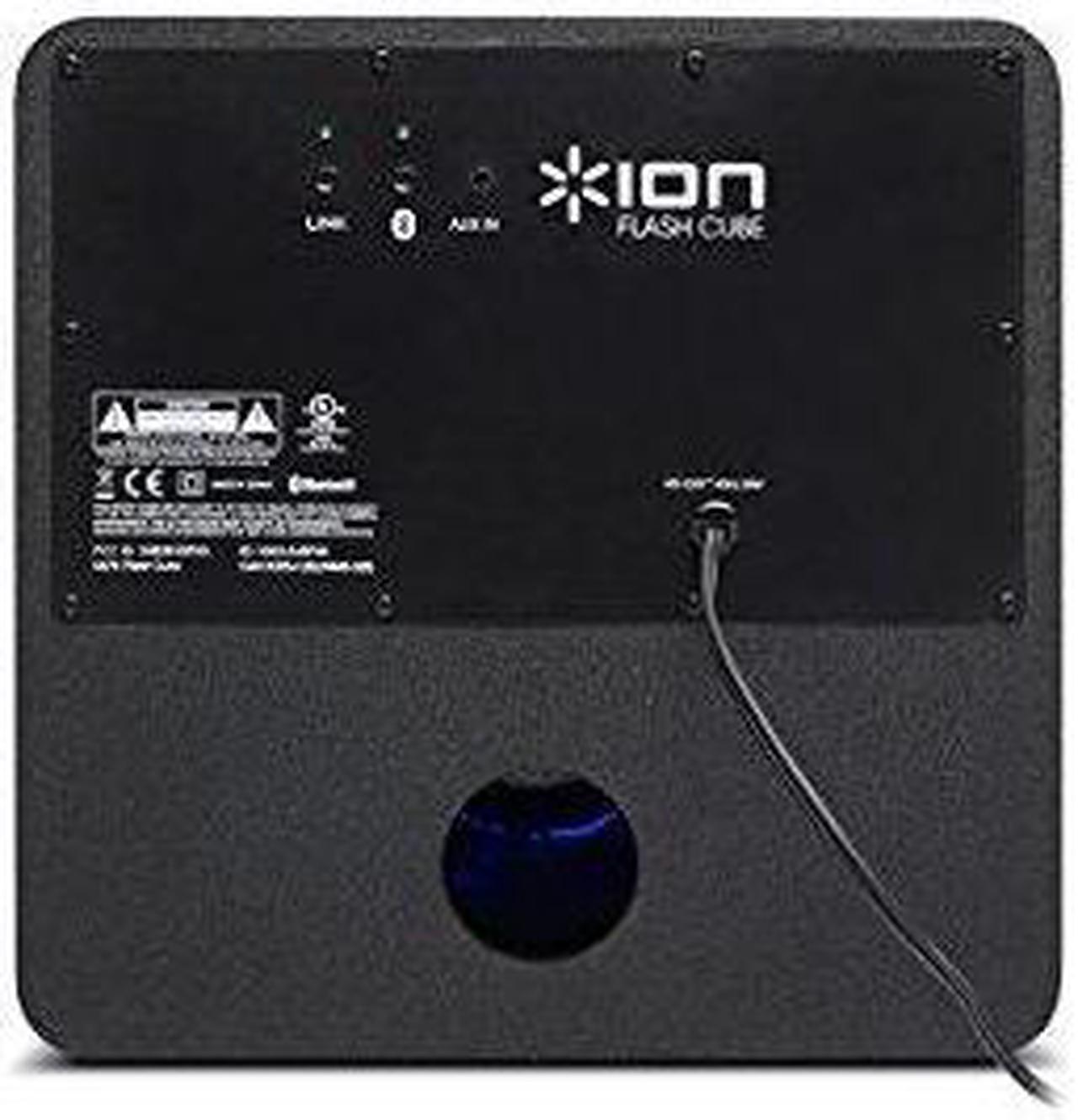 Alt view image 2 of 6 - ION Audio Flash Cube | Wired Bluetooth Speaker with Multicolored LED Ambient Lighting (Single)