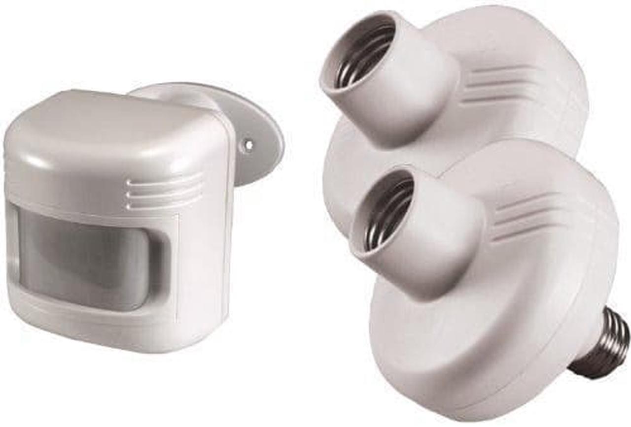 Main image of Heath Zenith SL-6026-WH-A Wireless Command Motion Activated Lamp Socket Control