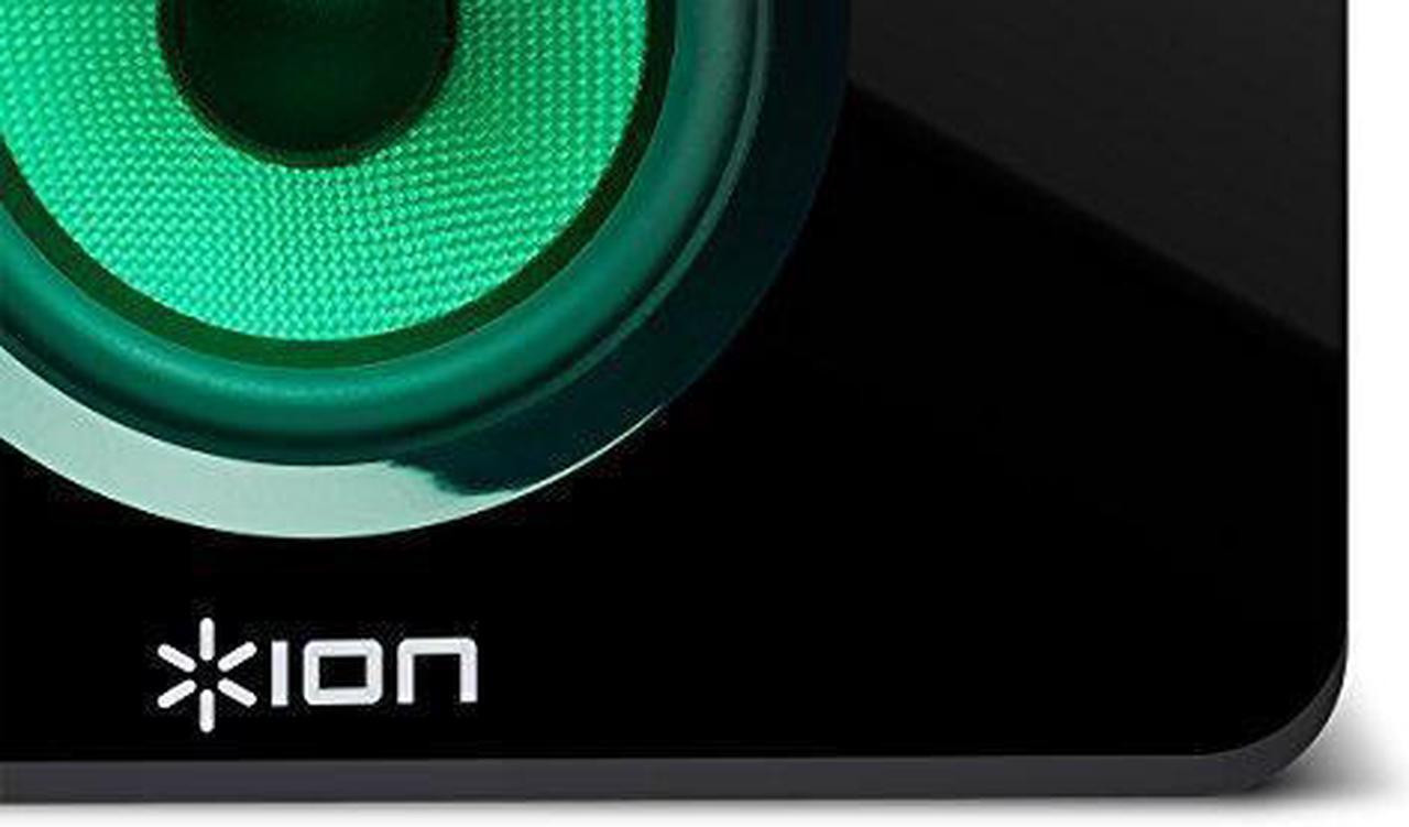 Alt view image 6 of 6 - ION Audio Flash Cube | Wired Bluetooth Speaker with Multicolored LED Ambient Lighting (Single)