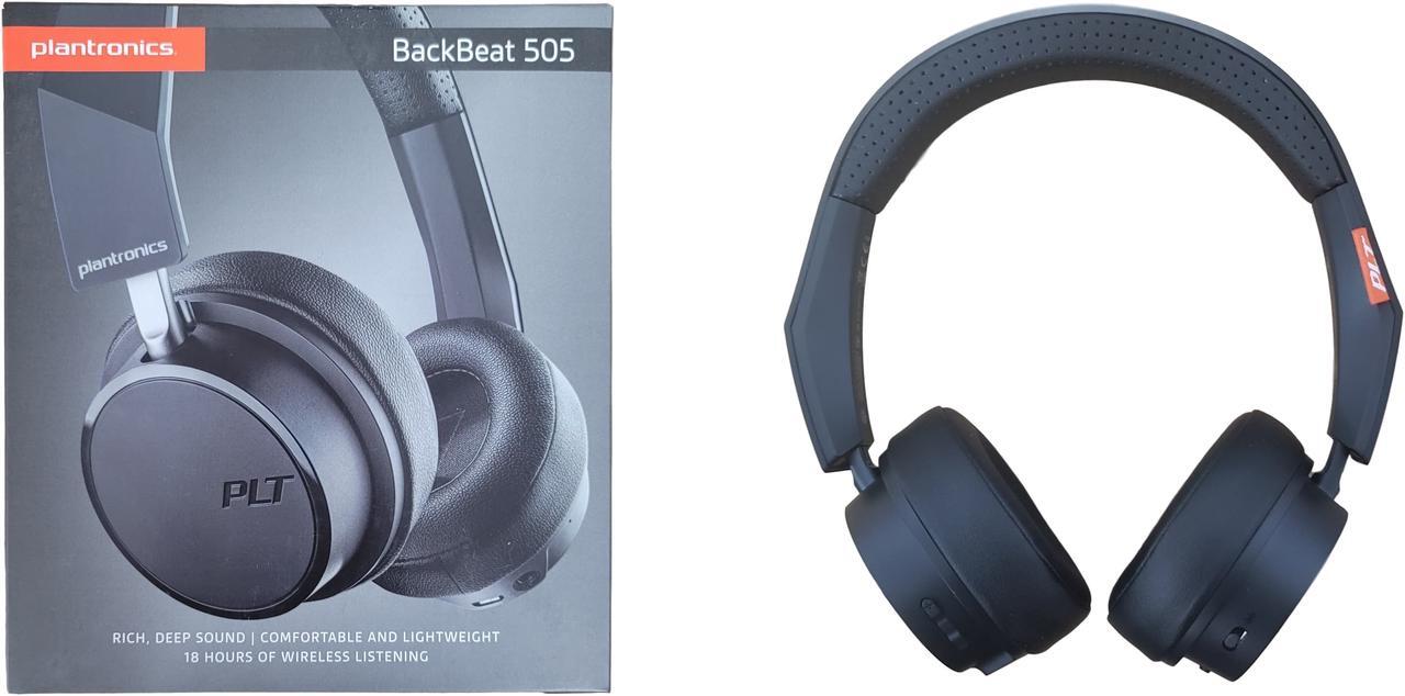 Alt view image 2 of 4 - Plantronics - BackBeat FIT 505 Wireless On-Ear Headphones - Black