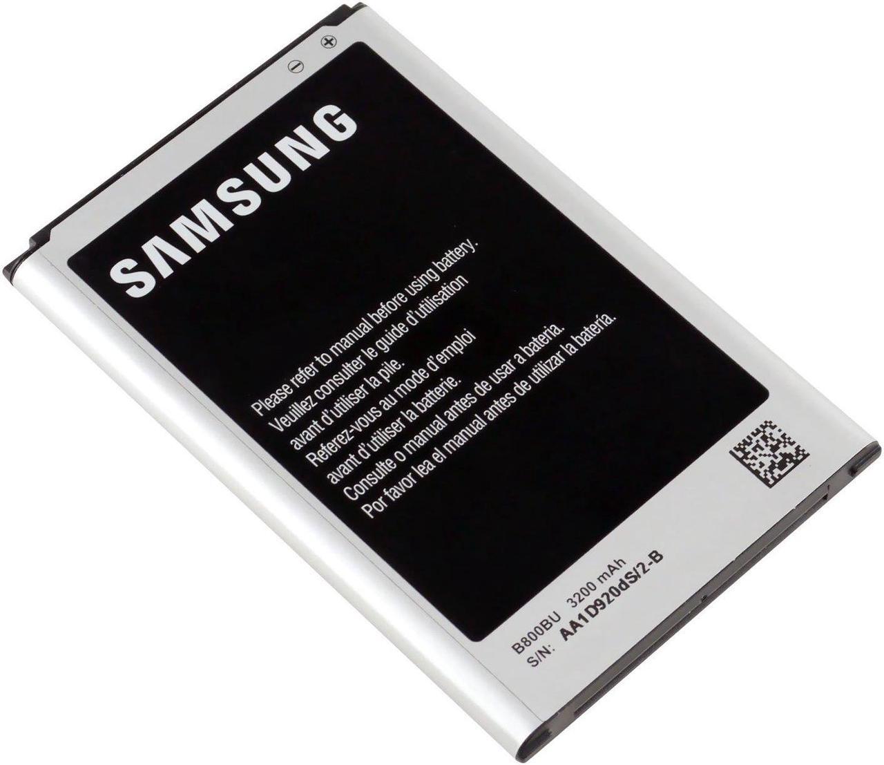 Alt view image 6 of 8 - Genuine Samsung B800BU Original 3200mAh Cellphone Battery for Galaxy Note 3 N9005 N9000