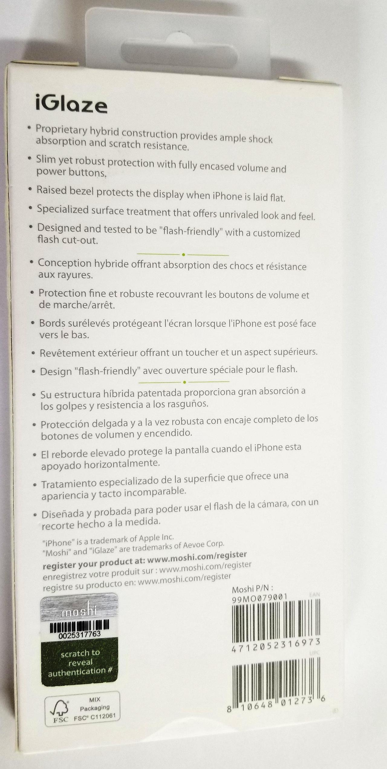 Alt view image 10 of 18 - 99MO079001 iGlaze iPhone 6 Black