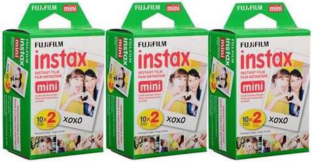 Main image of Fujifilm Instax Mini Instant Film (3 Twin Packs, 60 Total Pictures) Value Set
