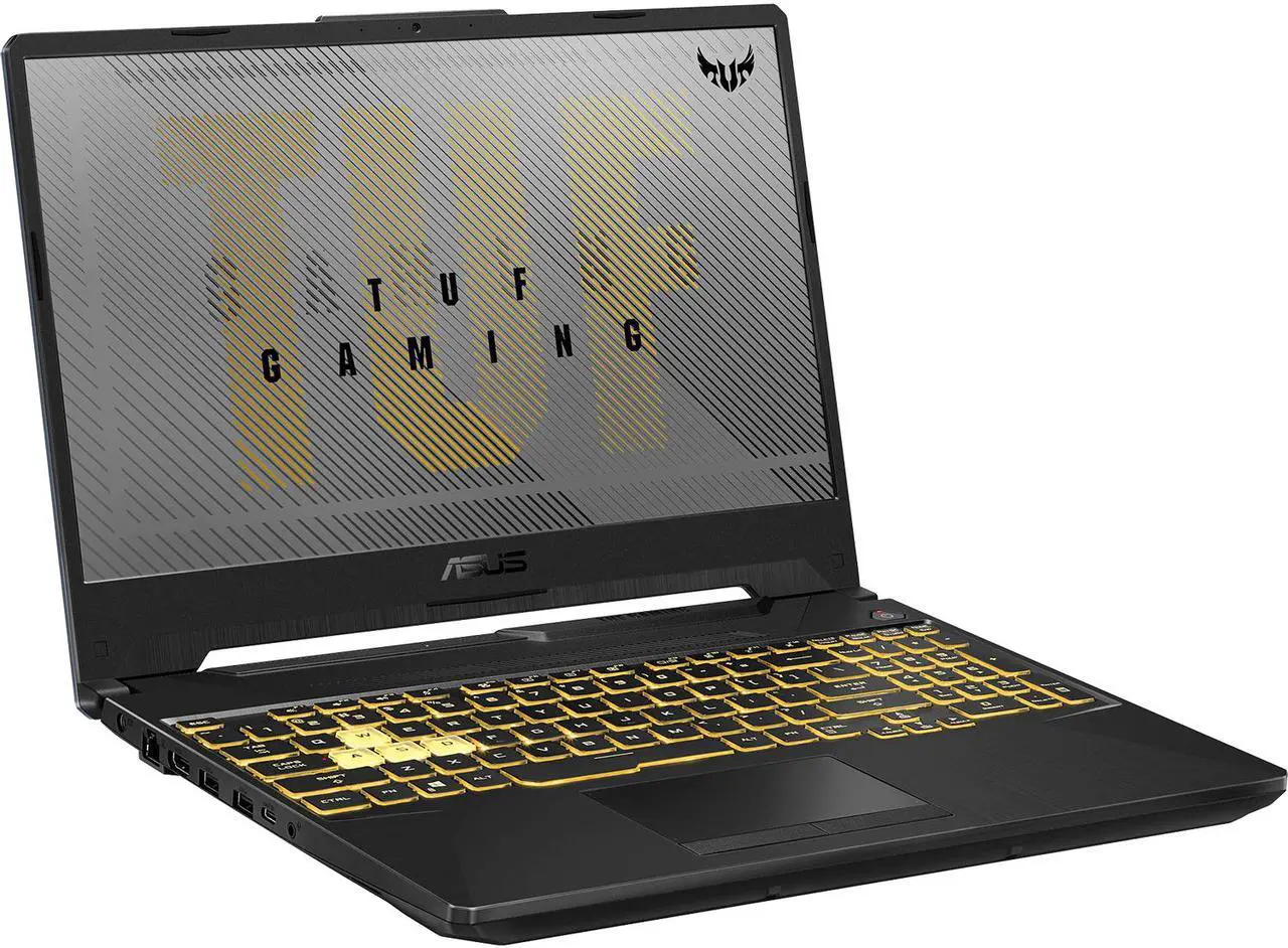 Alt view image 2 of 11 - ASUS TUF A15 FA506IV Gaming and Entertainment Laptop (AMD Ryzen 7 4800H 8-Core, 64GB RAM, 1TB PCIe SSD, 15.6" Full HD (1920x1080), NVIDIA RTX 2060, Wifi, Bluetooth, Webcam, 2xUSB 3.0, Win 10 Home)