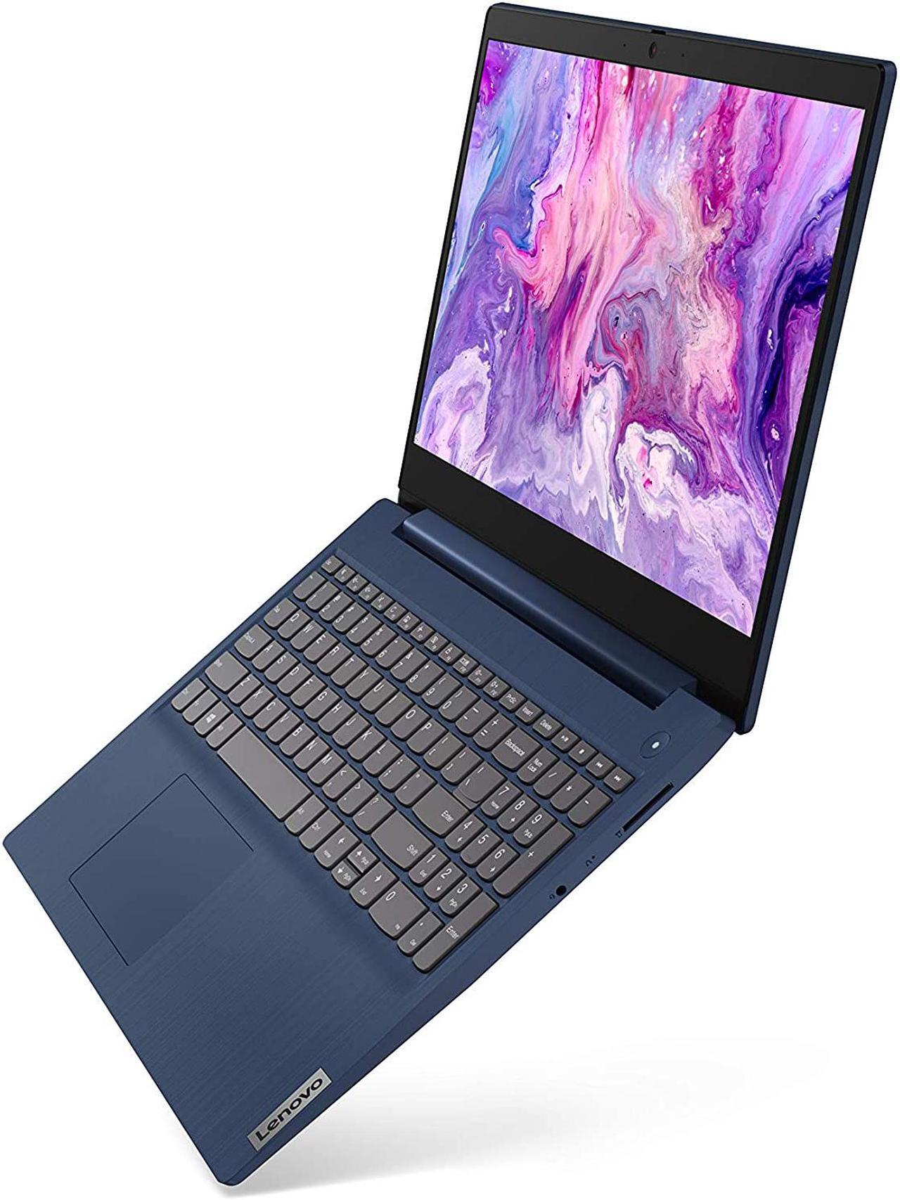 Alt view image 4 of 13 - Lenovo IdeaPad 3 Home and Business Laptop Abyss Blue (Intel i3-10110U 2-Core, 20GB RAM, 1TB PCIe SSD, 15.6" Touch  HD (1366x768), Intel UHD, Wifi, Bluetooth, Webcam, 1xHDMI, SD Card, Win 10 Home)