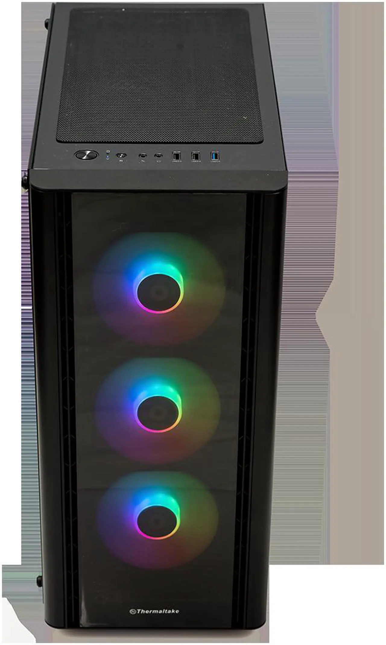 Alt view image 3 of 7 - Velztorm Archux CTO Gaming Desktop PC Black (AMD Ryzen 7-5700X 8-Core, 64GB RAM, 4TB SATA SSD, GeForce RTX 3090 24GB, 120mm AIO, RGB Fans, 750W PSU, Win 10 Pro) VELZ0001