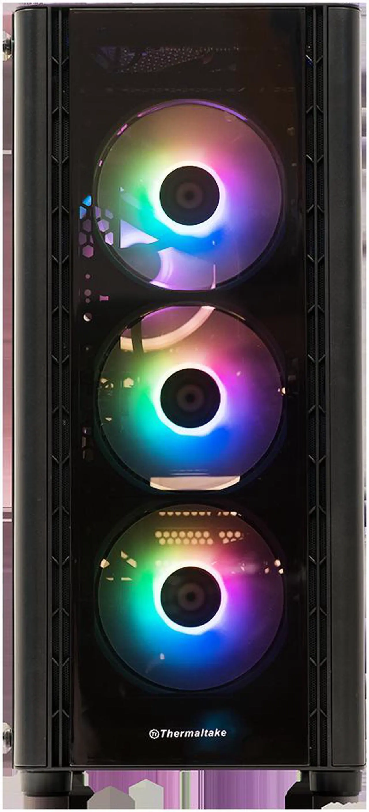 Alt view image 2 of 7 - Velztorm Archux CTO Gaming Desktop PC Black (AMD Ryzen 7-5700X 8-Core, 64GB RAM, 4TB SATA SSD, GeForce RTX 3090 24GB, 120mm AIO, RGB Fans, 750W PSU, Win 10 Pro) VELZ0001