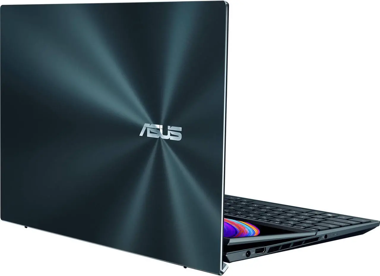 Alt view image 4 of 7 - ASUS Zenbook Pro Duo 15 OLED Home & Business Laptop (Intel i9-12900H 14-Core, 15.6" 60 Hz Touch 4K Ultra HD (3840x2160), GeForce RTX 3060, 32GB LPDDR5 4800MHz RAM, Win 11 Pro) with DV4K Dock