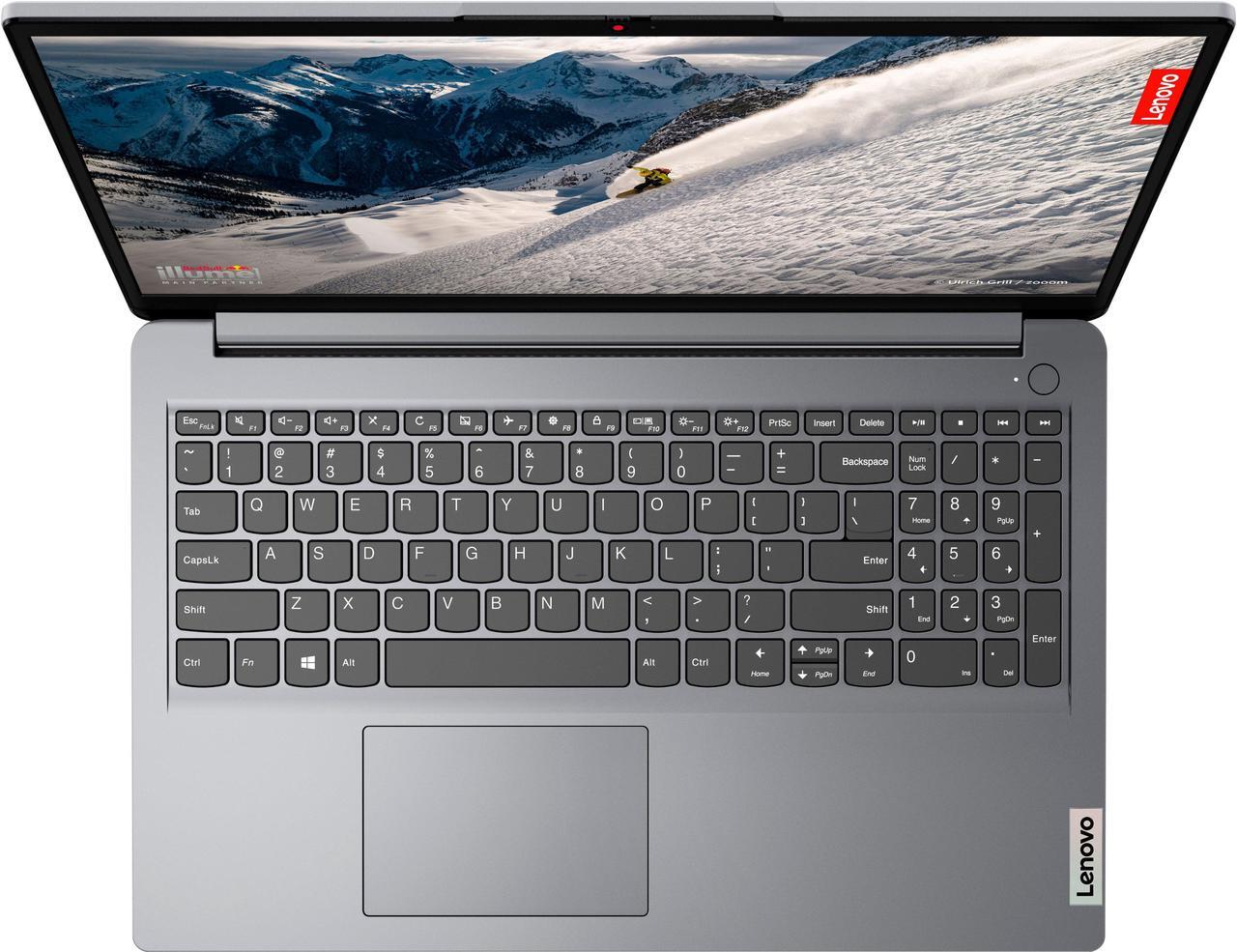 Alt view image 4 of 7 - Lenovo Ideapad 1 Home & Business Laptop (AMD Ryzen 7 5700U 8-Core, 15.6" 60Hz Touch Full HD (1920x1080), AMD Radeon, 12GB RAM, 512GB SSD, Wifi, USB 3.2, HDMI, Webcam, Win 11 Home S-Mode)