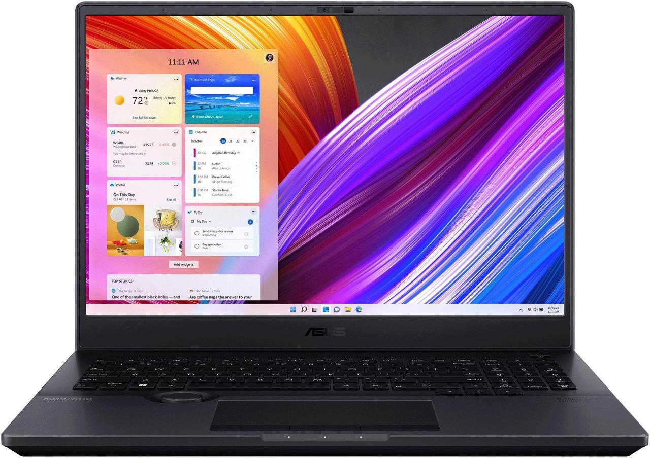 Main image of ASUS ProArt Studiobook 16 Workstation Laptop (Intel i7-12700H 14-Core, 16GB DDR5 4800MHz RAM, 4TB PCIe SSD, GeForce RTX 3070 Ti, 16.0" 60 Hz 4K (3840x2400), Fingerprint, Wifi, Win 11 Pro) Refurbished