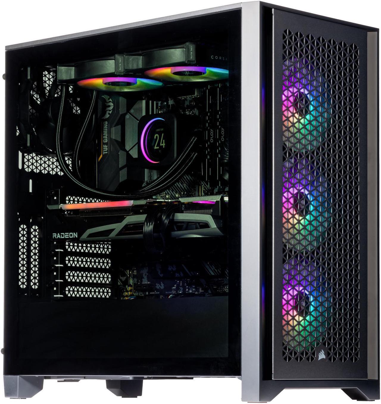 Main image of Velztorm Tentorix Custom PC Gaming Tower (240 mm AIO, AMD Ryzen 7 5800X3D 8-Core, Radeon RX 6900 XT 16GB, 64GB DDR4, 1TB PCIe SSD + 1TB HDD (3.5), AC WiFi, RGB Fans, 750W PSU, BT, Win11H) VELZ0057