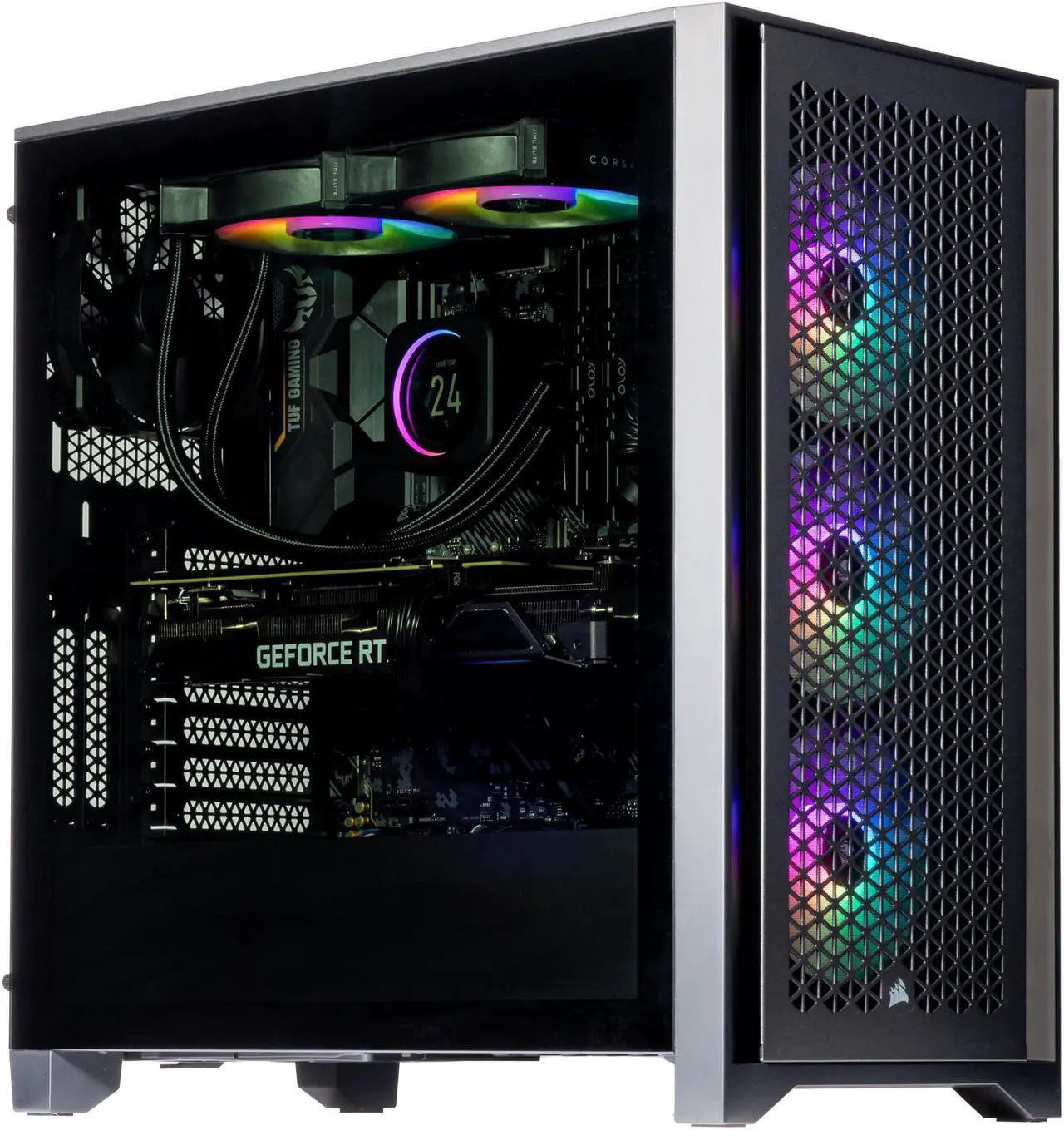 Main image of Velztorm Tentorix Custom PC Gaming Tower (240 mm AIO, AMD Ryzen 7 5800X3D 8-Core, GeForce RTX 3070 8GB, 128GB DDR4, 4TB PCIe SSD + 6TB HDD (3.5), AC WiFi, RGB Fans, 750W PSU, BT, Win 10H) VELZ0057