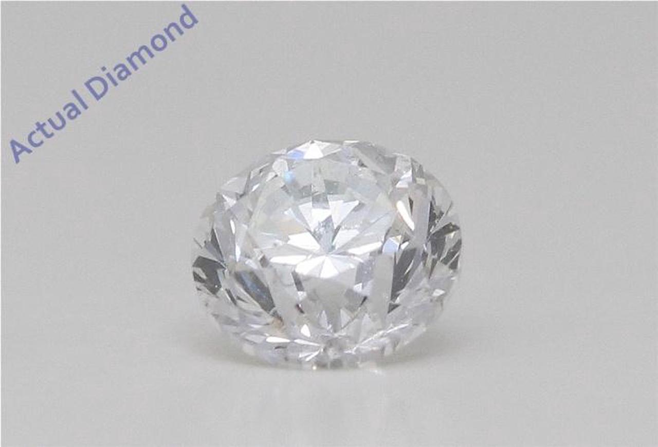 Round Cut Loose Diamond (0.5 Ct,F Color,VS2 Clarity)