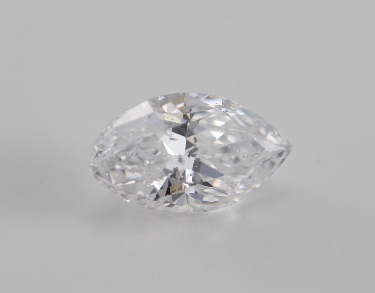 Marquise Cut Loose Diamond (0.98 Ct, E, I1) GIA Certified