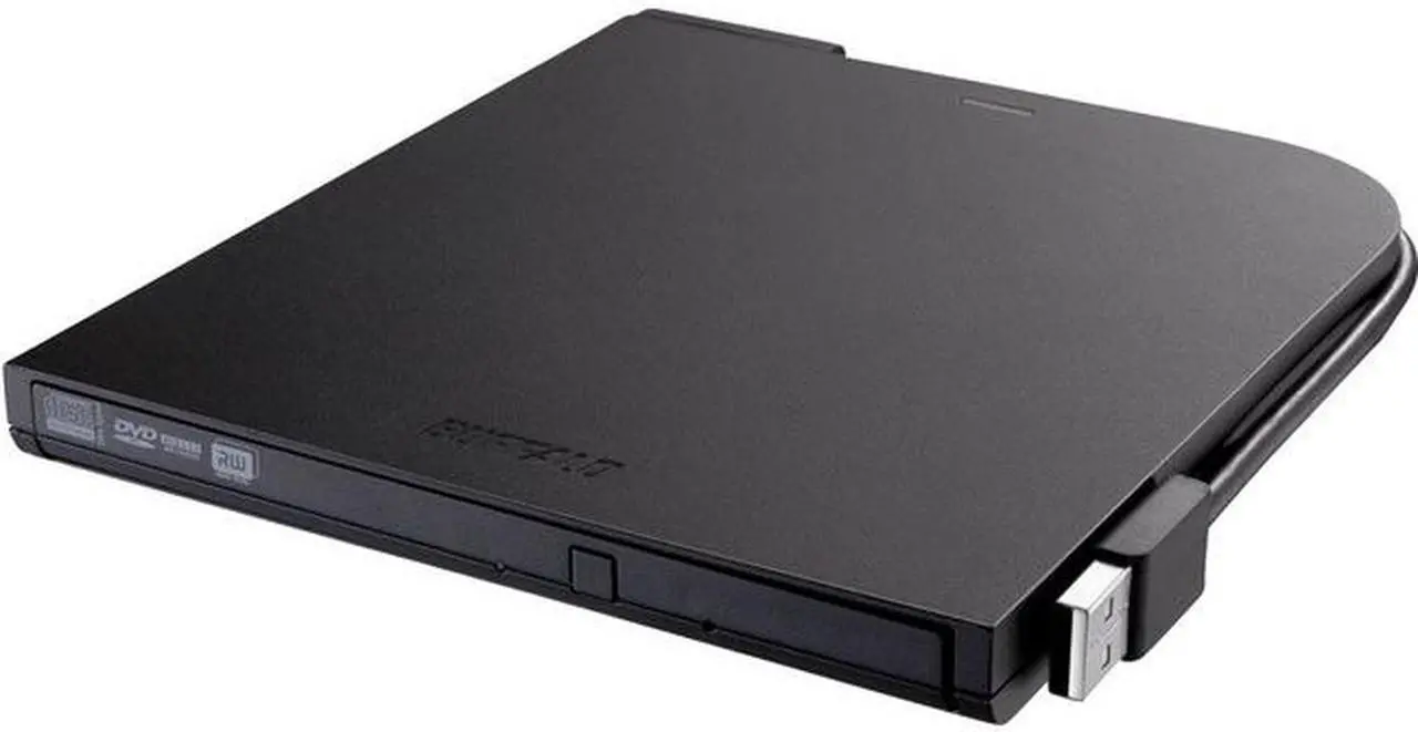Alt view image 7 of 14 - Buffalo  DVSM-PT58U2VB  Portable USB 2.0 DVD Writer