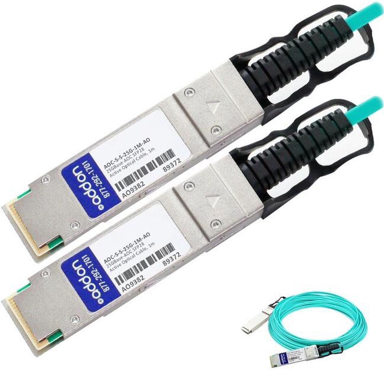 AXIOM 25GBASEAOC SFP28 ACTIVE OPTICAL CABLE ARISTA COMPATIBLE 1M