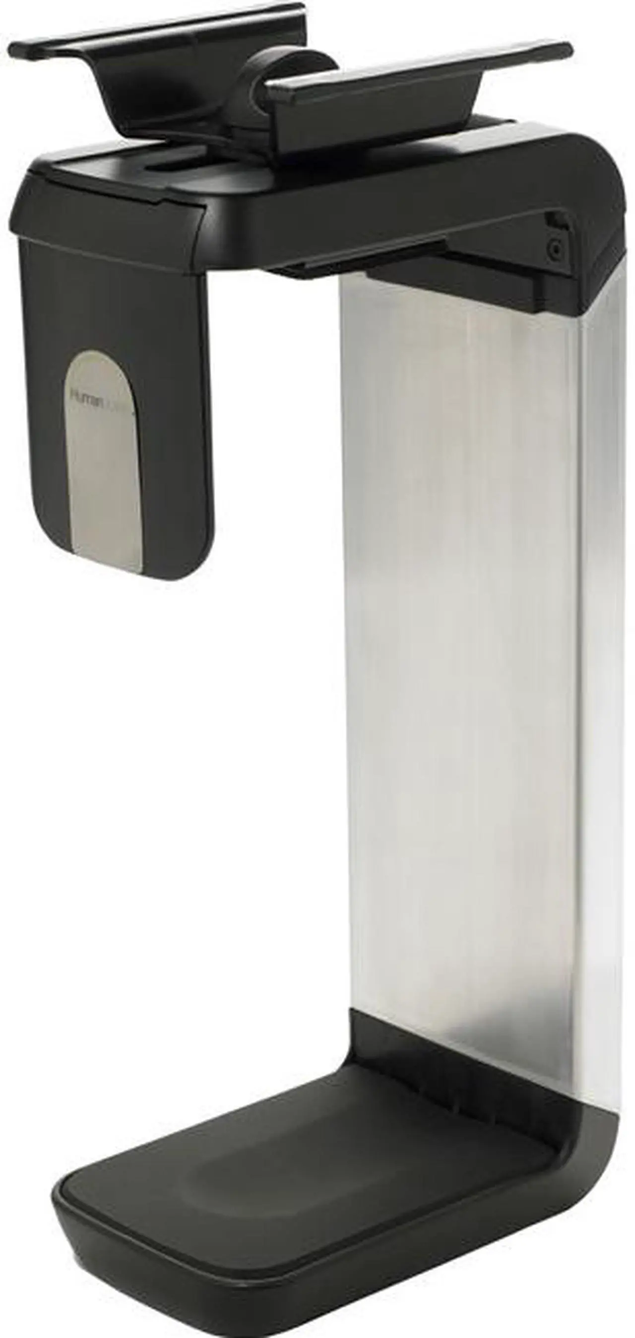 Alt view image 3 of 4 - Humanscale CPU600 Adjustable Under-desk CPU HOLDER - White