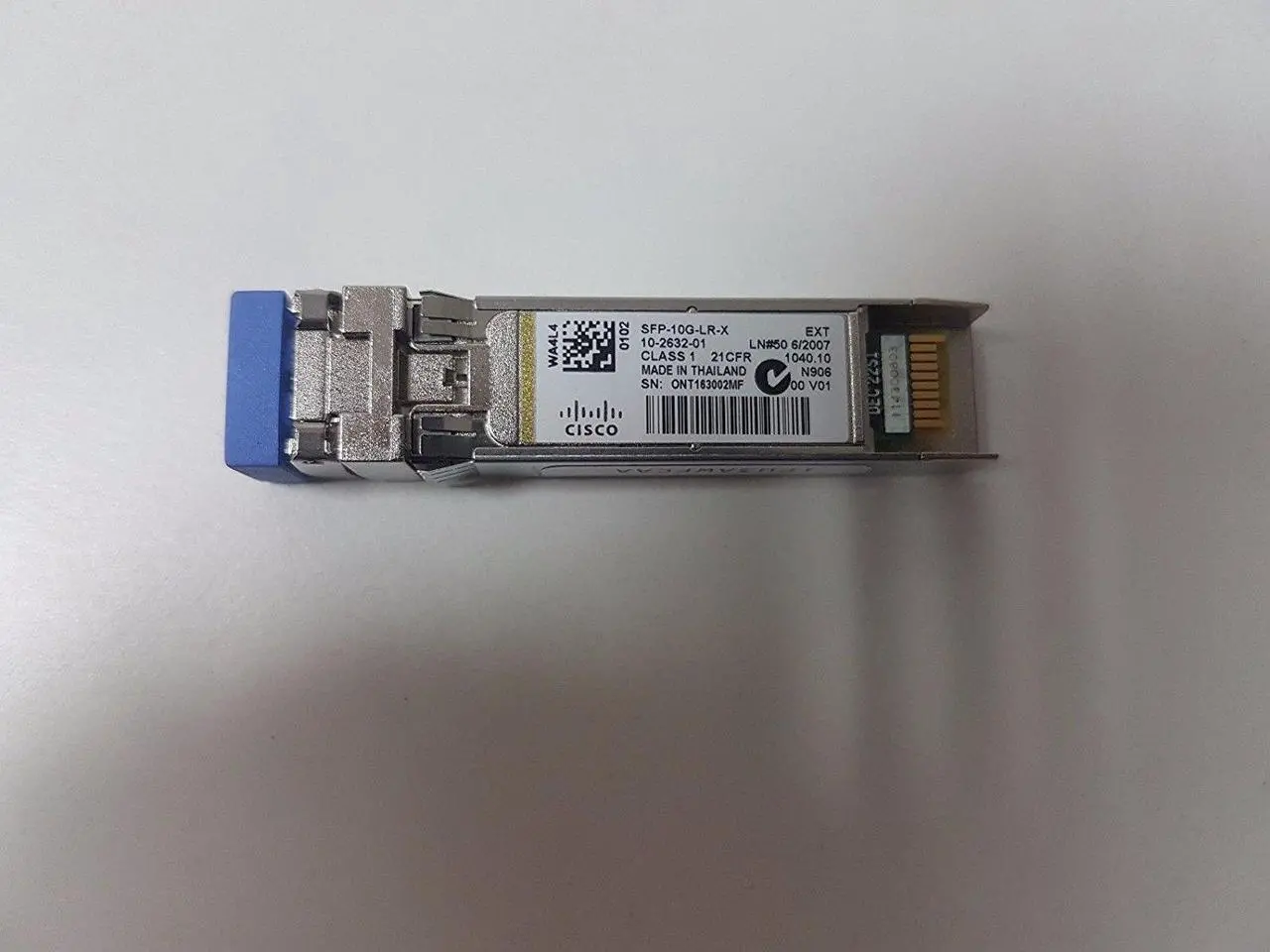Alt view image 2 of 5 - AddOn Cisco SFP-10G-LR-X Compatible TAA Compliant 10GBase-LR SFP+ Transceiver (SMF 1310nm 10km LC DOM Rugged)