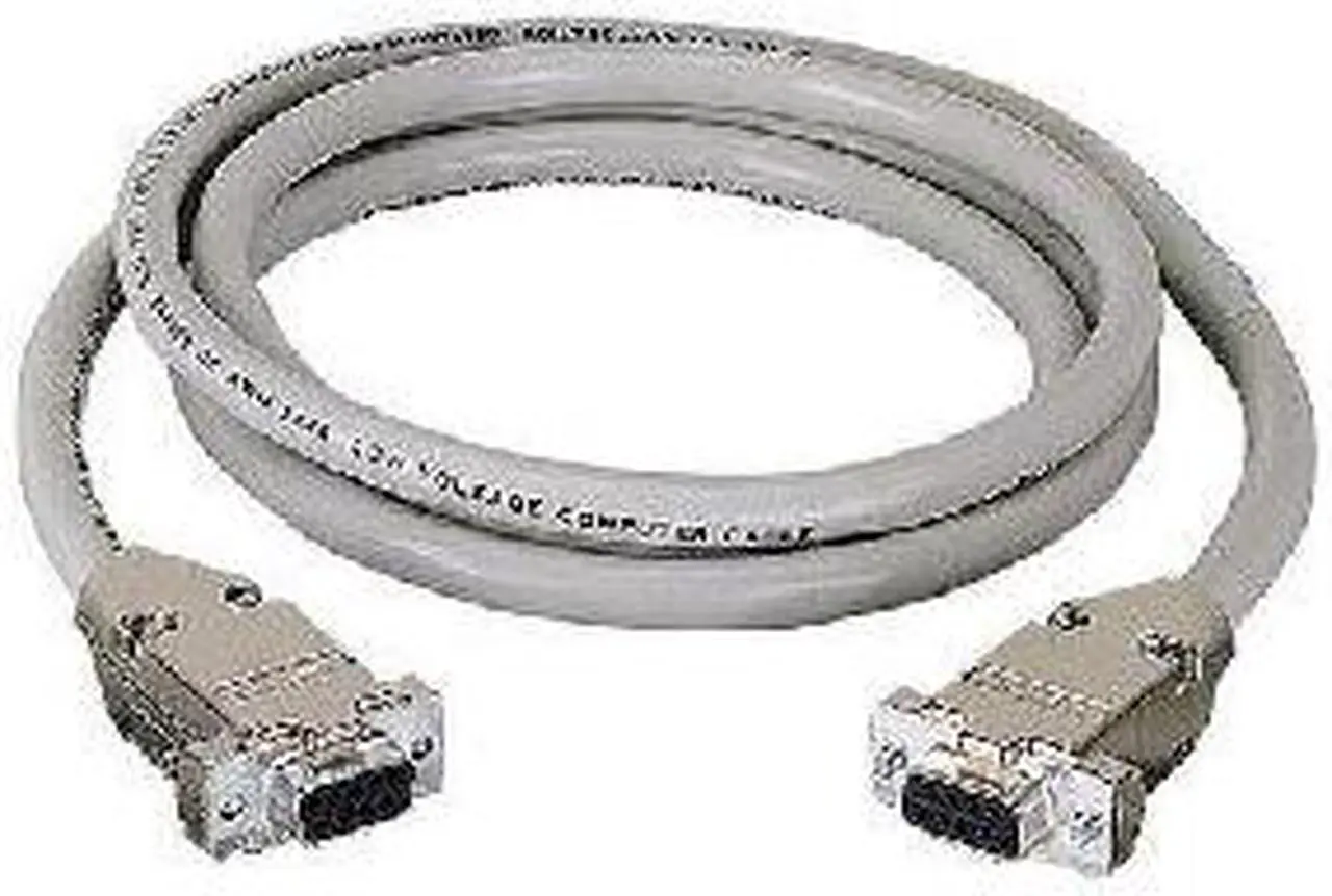 Main image of Black Box EDN12H-0010-MM 10-Ft Rs232 Shielded Cable Meta L Hood Db9 Male/Male