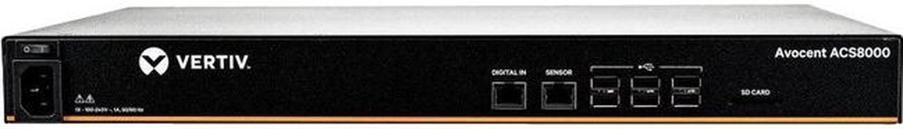 Main image of Avocent ACS8008SAC-400 Acs Advanced Console Server - Console Server - 8 Ports - Gige, Rs-232 - 1U