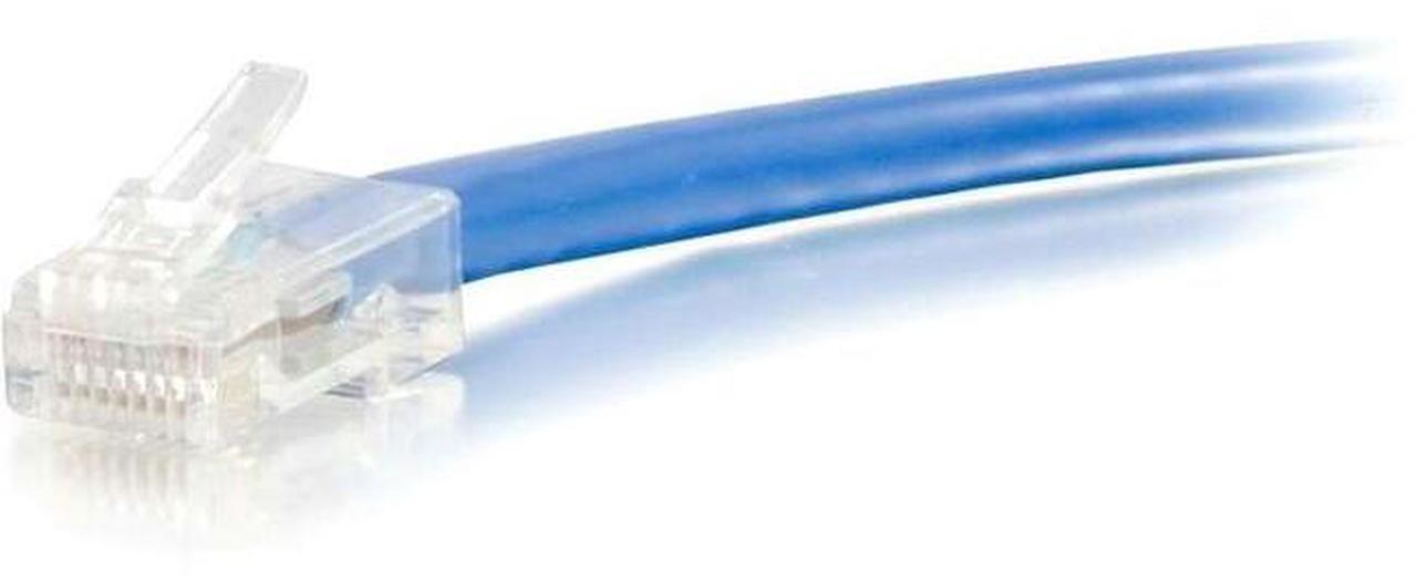Alt view image 5 of 5 - C2G 04092 Cat6 Cable - Non-Booted Unshielded Ethernet Network Patch Cable, Blue (8 Feet, 2.43 Meters)