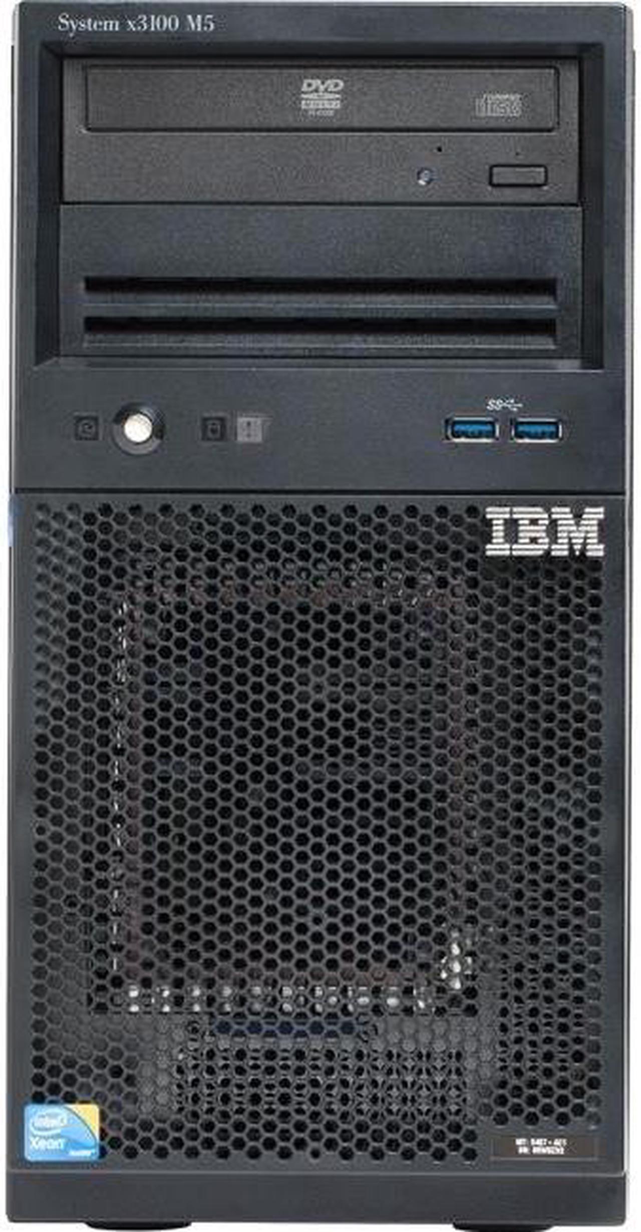 Lenovo System x x3100 M5 5457EKU Tower Server - 1 x Intel Xeon E3-1271 v3 Quad-core (4 Core) 3.60 GHz