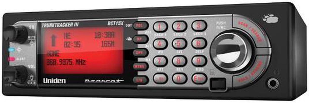 Alt view image 5 of 17 - UNIDEN BCT15X Mobile Scanner,Analog,9000 Channels