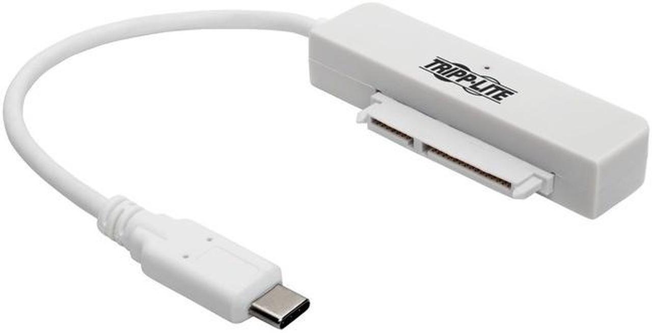 Alt view image 7 of 7 - Tripp Lite 6in USB-C Gen 1 to SATA III Adapter w/ UASP 2.5-3.5" Hard Drives