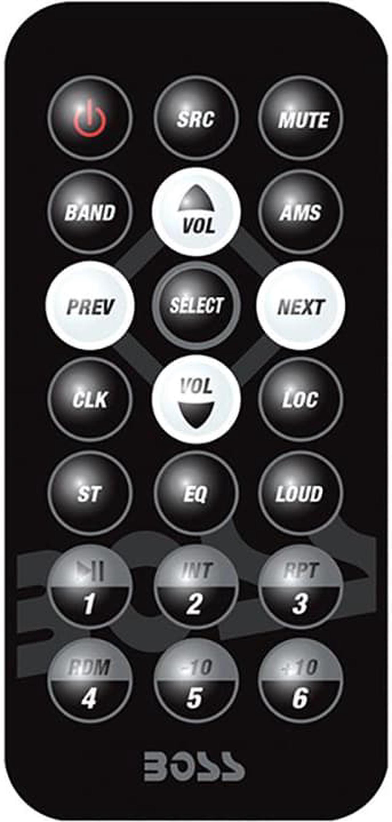 Alt view image 3 of 20 - Boss Audio Systems 508UAB Single-DIN In-Dash CD AM/FM/MP3 Receiver (with Bluetooth(R))