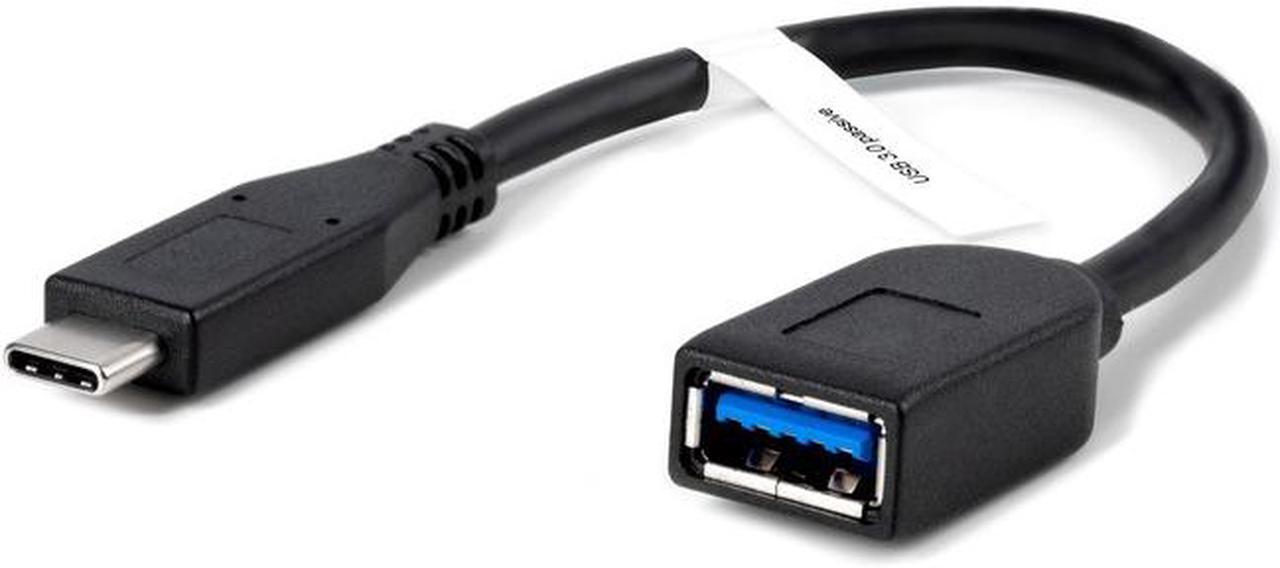 Alt view image 6 of 8 - Plugable USB C to USB Adapter Cable with Driverless Technology, Enables Connection of USB Type C Laptop, Tablet, or Phone to a USB 3.0 Device (20 cm)
