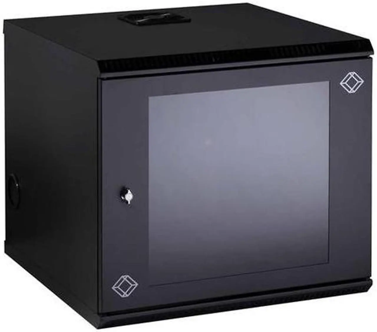 Main image of WALLMOUNT CABINET - 6U, 22.05IN W X 23.62IN D, M6 SQUARE HOLES, TAA, 45 DAY STAN
