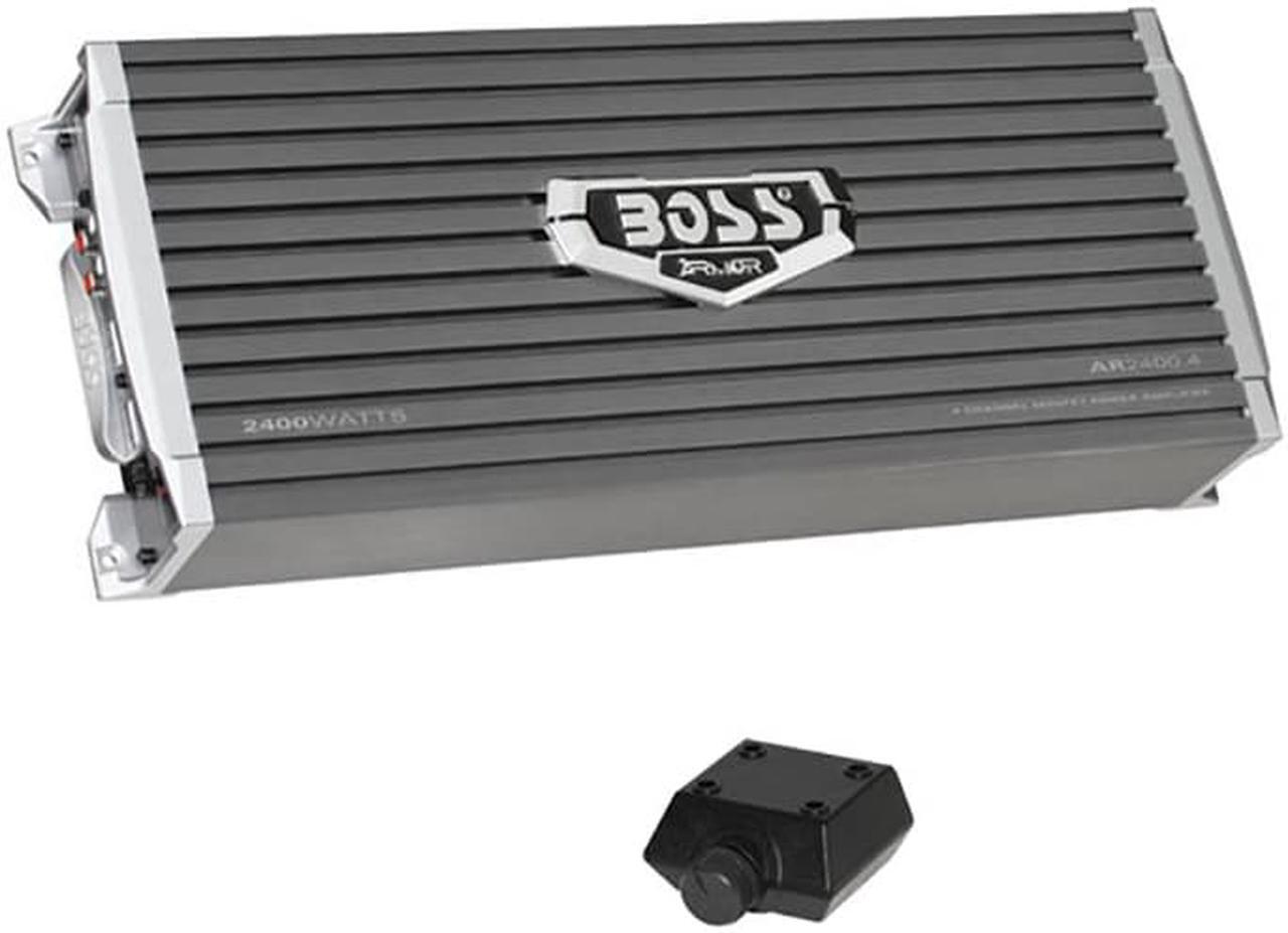 Alt view image 18 of 20 - New Boss Ar2400.4 2400 Watt 4 Channel Car Amplifier Car Audio Car Amp