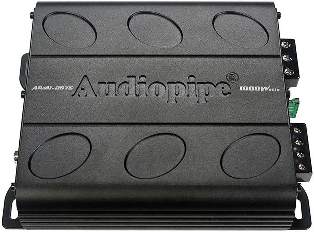 Alt view image 12 of 20 - New Audiopipe Apmi-2075 1000 Watt 2 Channel Mini Car Audio Amplifier Sub Amp