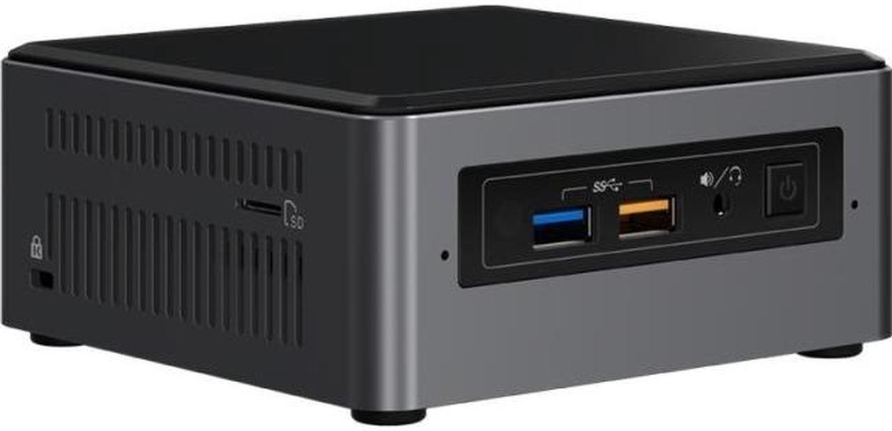 Alt view image 4 of 4 - Intel NUC (Next Unit of Computing) BOXNUC7I5BNH Black Barebone Systems - Mini / Booksize