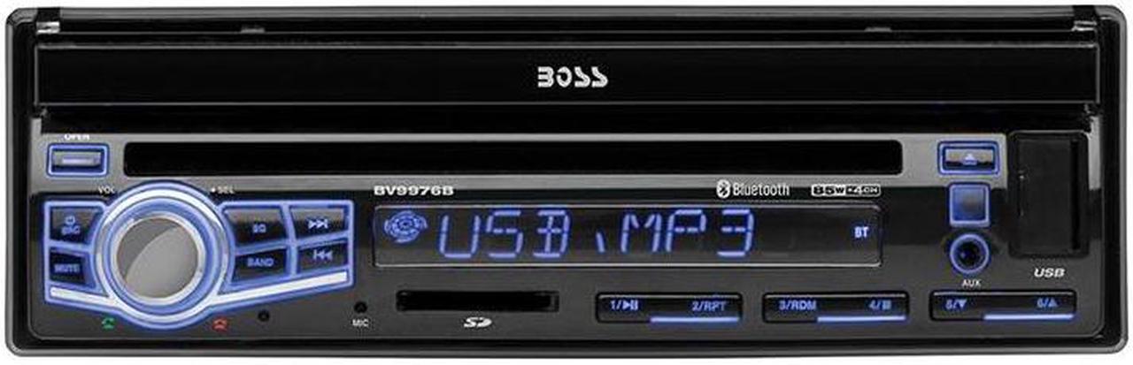 Alt view image 16 of 20 - Boss Audio BV9976B 7" Touchscreen Single-Din DVD w/ Bluetooth