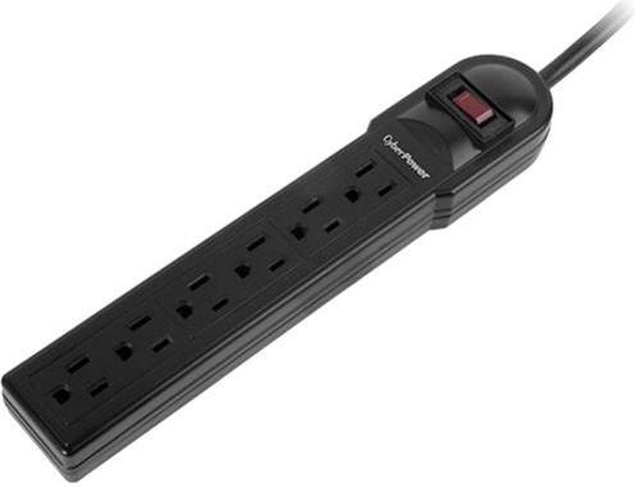 CyberPower CSB6012 12 Feet 6 Outlets 1200 Joules Surge Protector