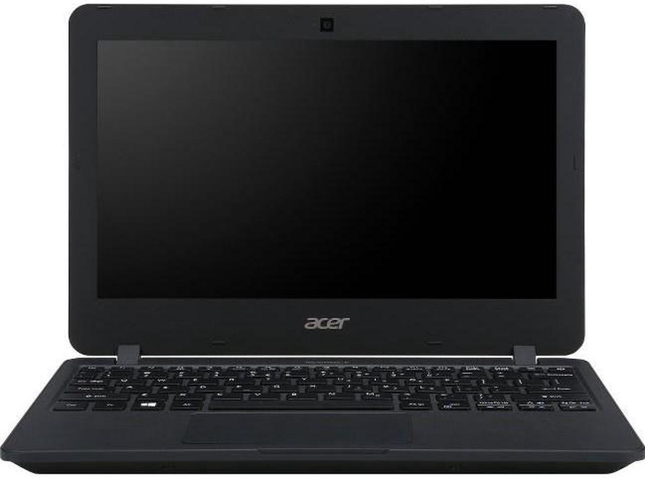 Main image of Acer Laptop TravelMate B Intel Celeron N3060 4GB Memory 64 GB Flash SSD Intel HD Graphics 400 11.6" Non-Touch Screen Windows 10 Pro 64-Bit TMB117-M-C012