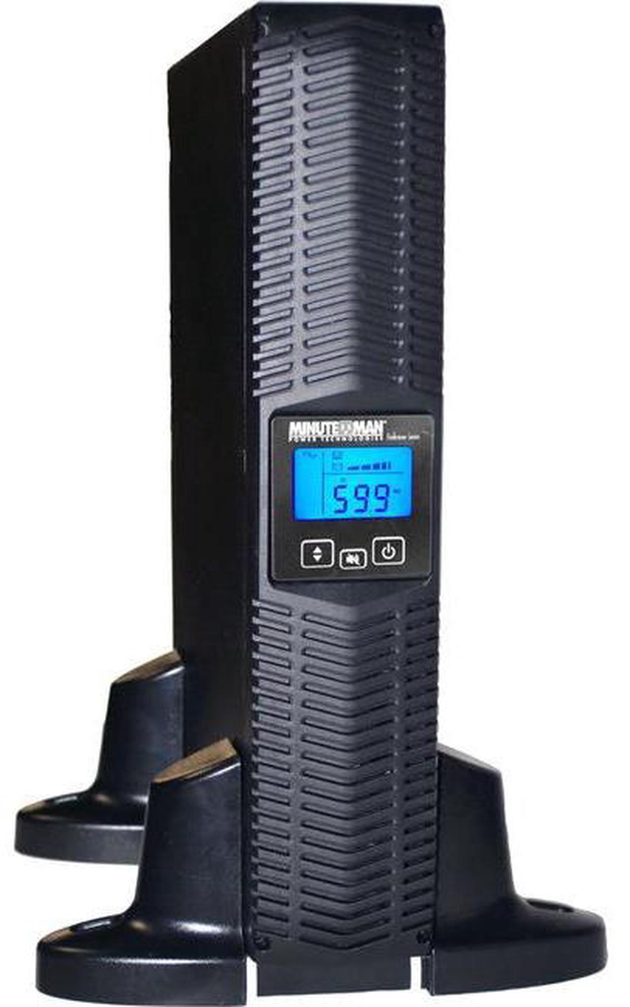 Alt view image 5 of 7 - Minuteman Endeavor ED1000RTXL2U 1000VA Tower/Rack/Wall Mountable UPS - 2U Tower/Rack/Wall Mountable - 3 Minute Stand-by - 120 V AC Input - 120 V AC Output - 8 x NEMA 5-15R Receptacle(s)