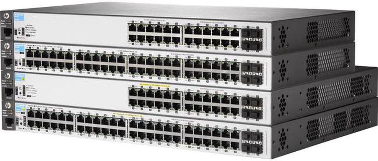 Alt view image 5 of 6 - HP 2530-24-PoE plus Ethernet Switch J9779A ABA Network Switches