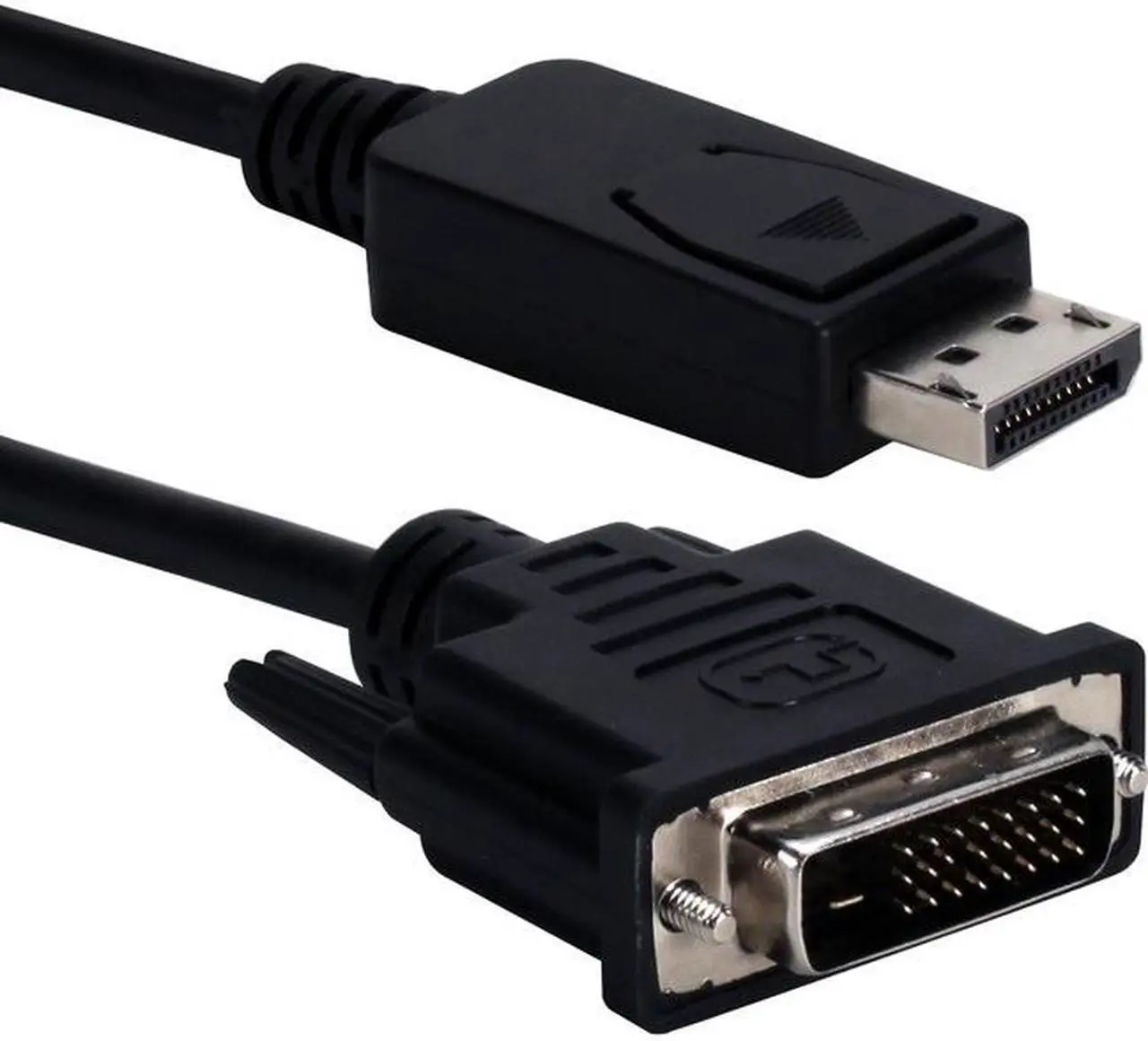 Alt view image 2 of 6 - QVS 6ft. DisplayPort - DVI m/m